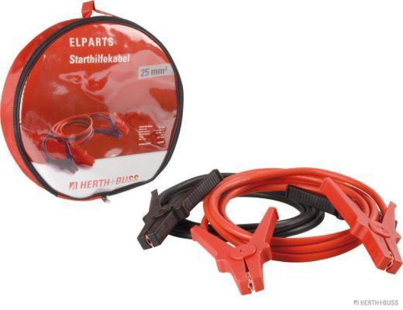 Starthilfekabel Herth+Buss 25 mm2 / 3.5 m / 350 Amp.